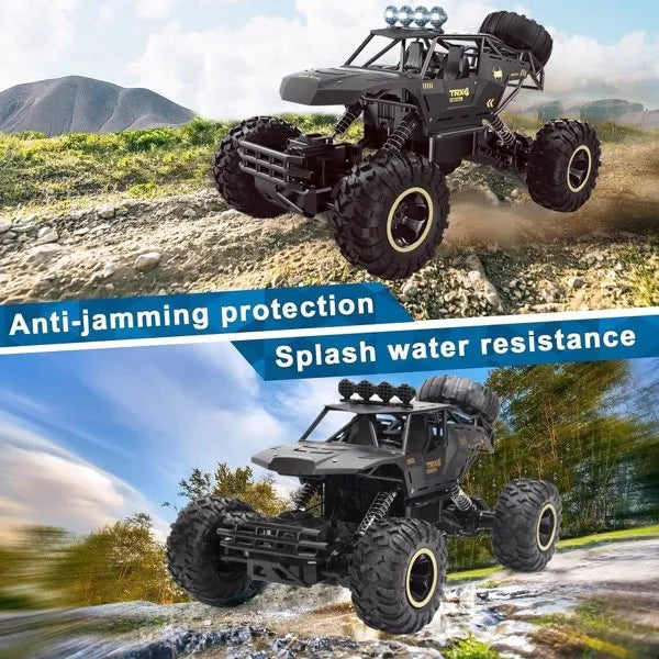 2026 2 Batteries 1-12 Rock Crawler Rechargeable Off Road Truck 4WD , Metal Shell LED Headlights RC Remote Control Off Road Car Truck,Logistics Is Randomly Sent By UPS&USPS&UNI&GOFO