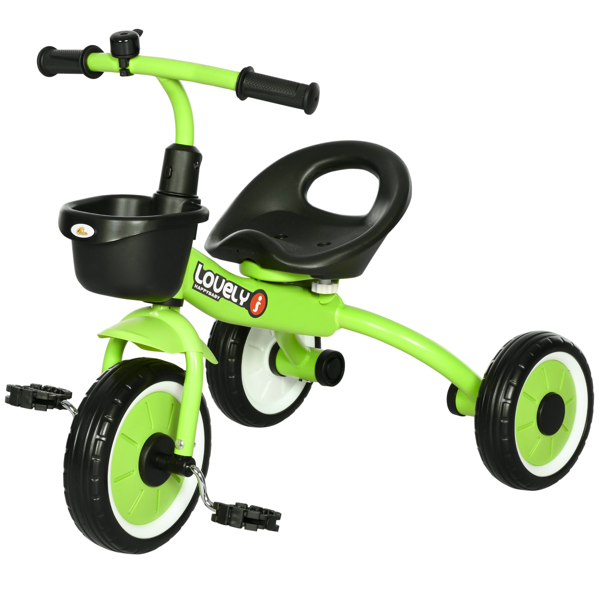Tricycle for Kids Age 2-5, Toddler Bike for Children, Green