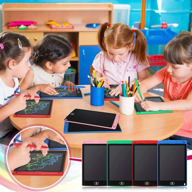 8.5 Inch Color LCD Doodle Board - Reusable & Erasable Drawing Tablet For Kids, Perfect Gift For Birthdays, Christmas & School
